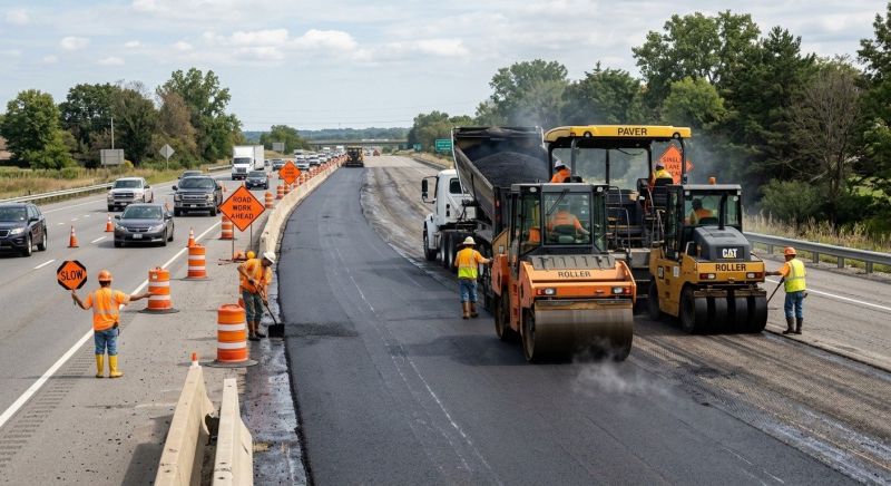 Asphalt Road Installation in Orange County, CA