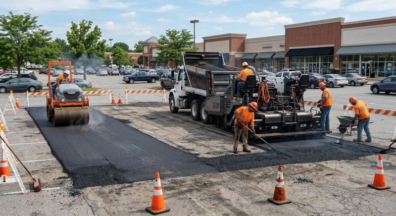 Commercial Paving Repair in Conway, AR