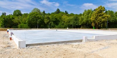 Commercial Slab Installation in Toledo, OH