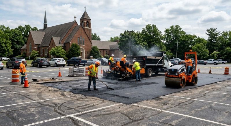 Parking Lot Repair in Pasadena, CA